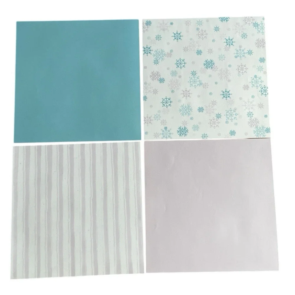 CTMH Winter Scrapbooking Kit Paper Packet Cardstock Die Cuts 12x12‎ Layouts NEW